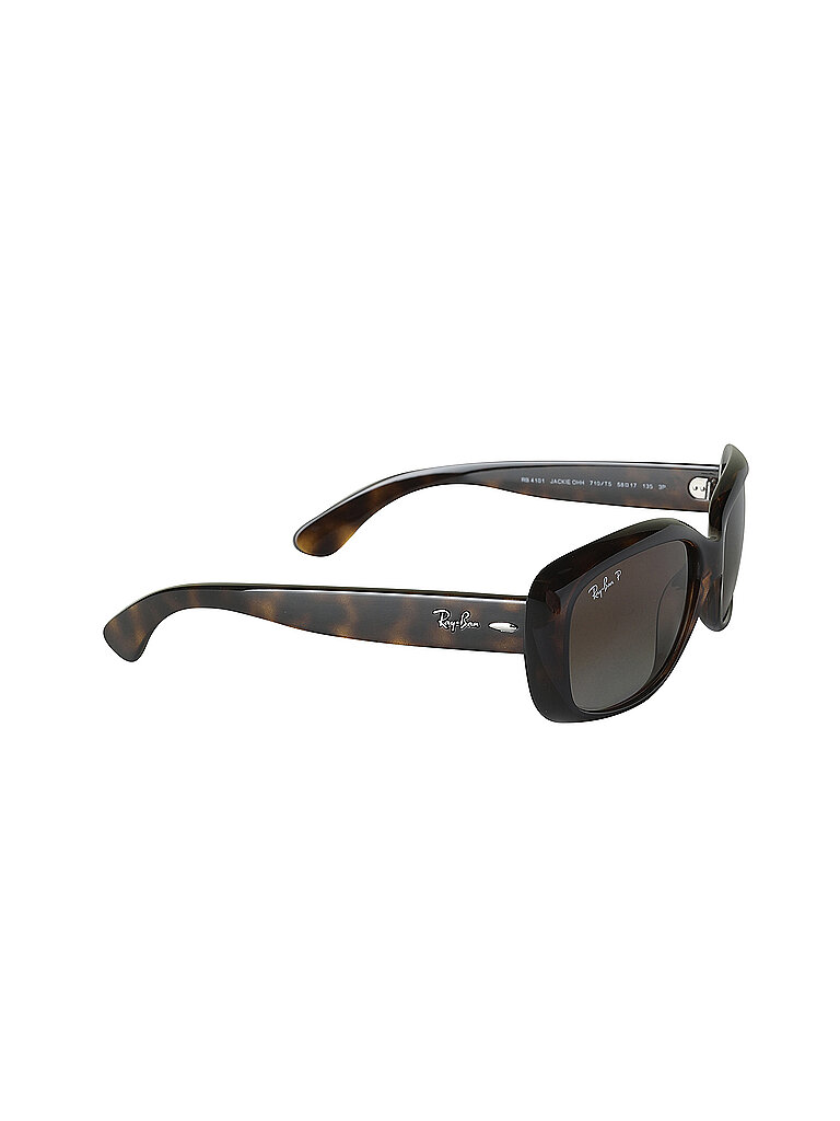 Ray-Ban RB4101 Jackie Ohh Sunglasses Polished Light Havana Brown 58